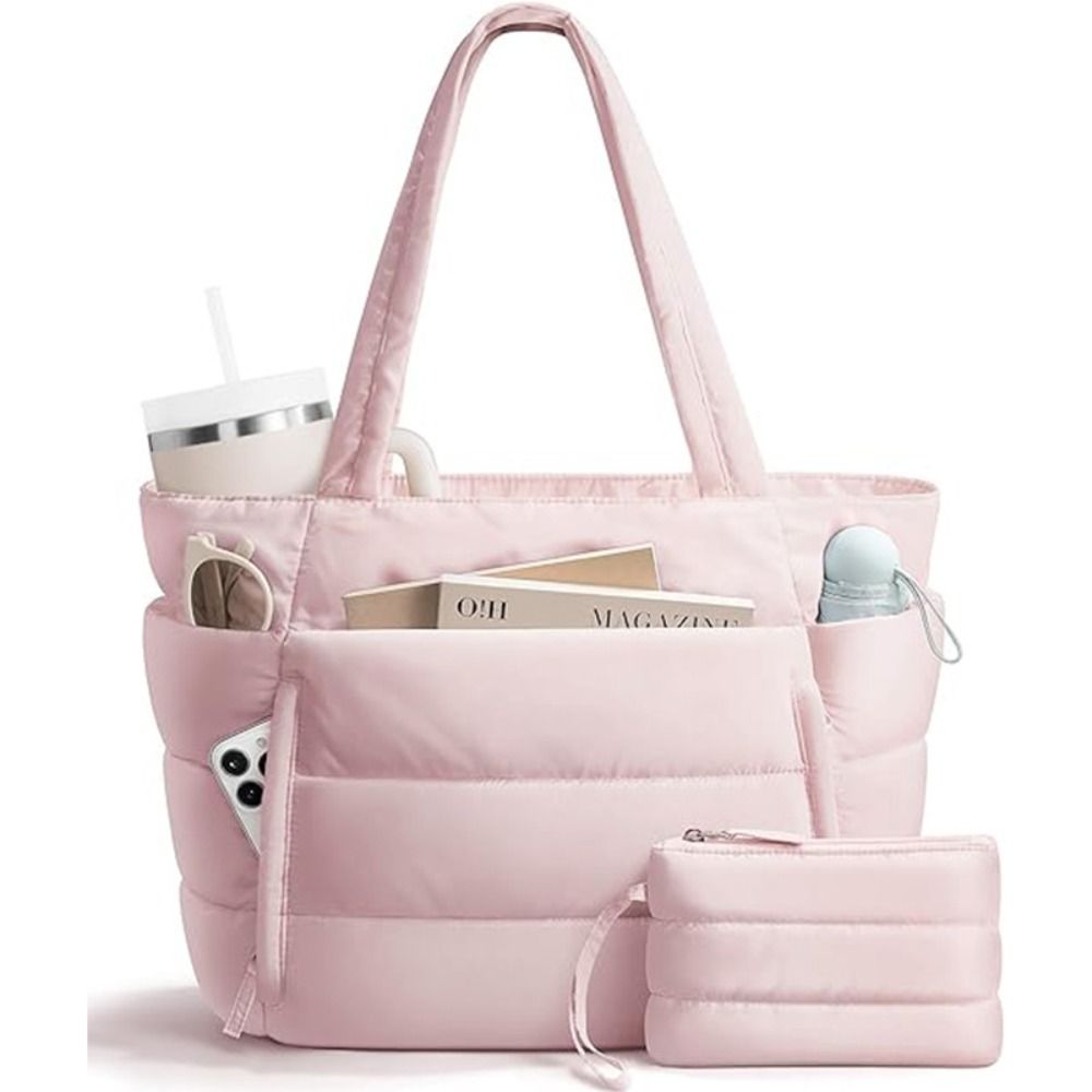 Tote Bag Beach - Large Capacity Puffer Tote Bag for