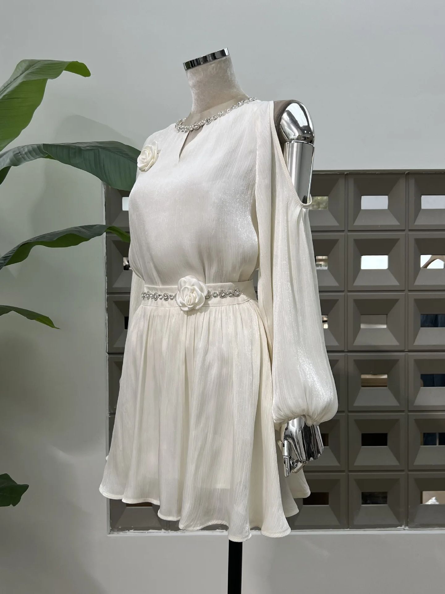 Women Two-Piece Dresses Off-Sh - Blouse Off Shoulder 评论和价格